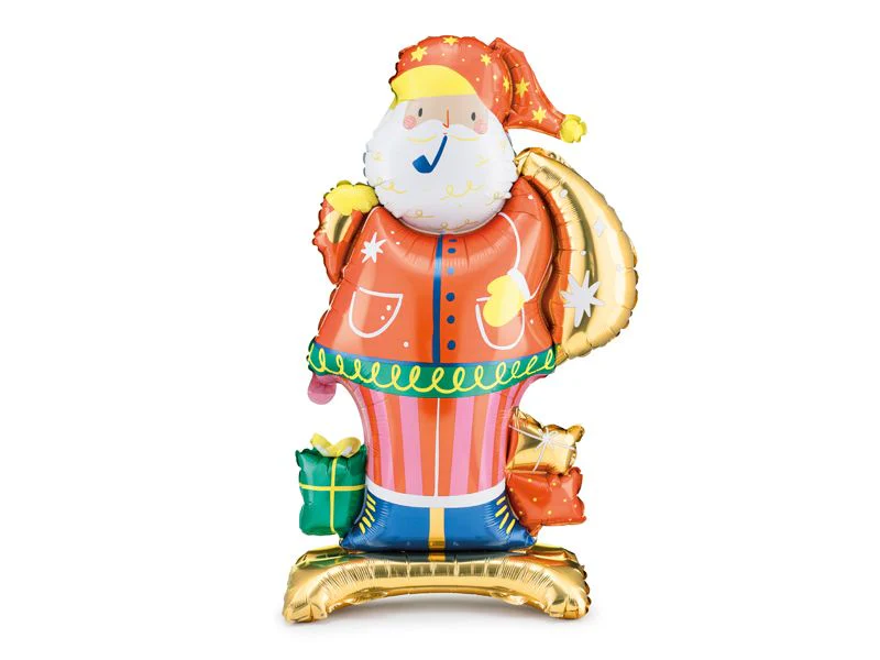 Palloncino Natale alluminio Babbo Natale grande
